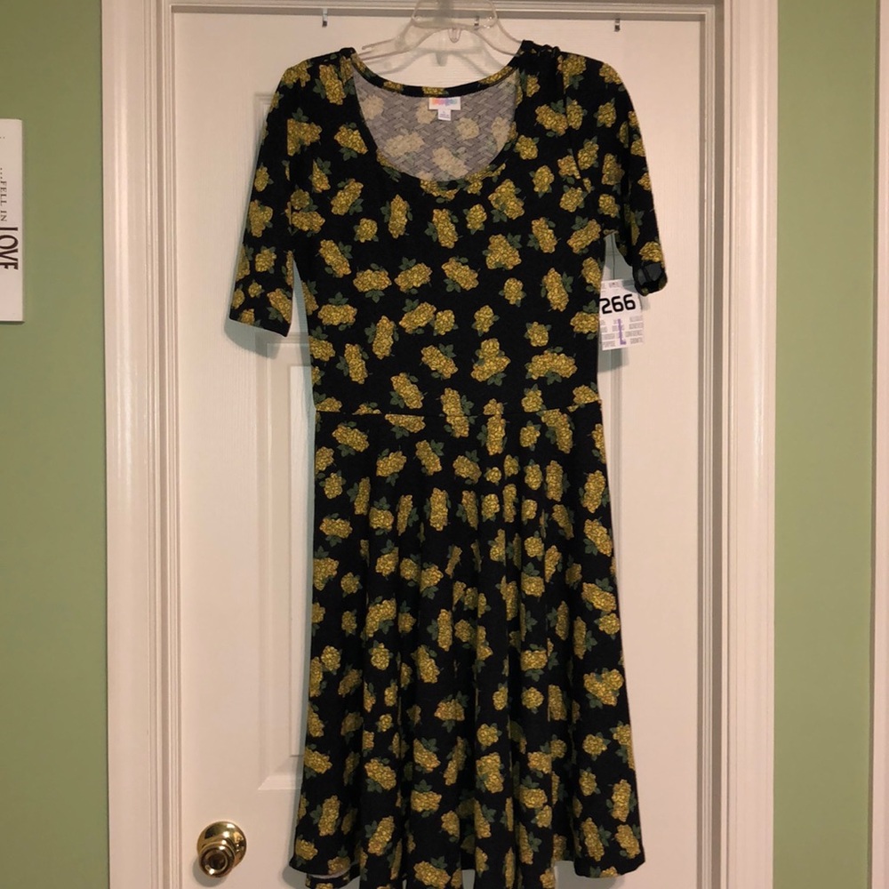 LuLaRoe Floral Nicole Dress
